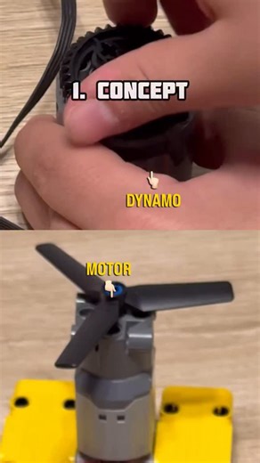 Bricks Master Builders on Instagram: "Dynamo Project Concept Vs Final Product #lego #legotechnic #dynamo #creative #diyprojects"