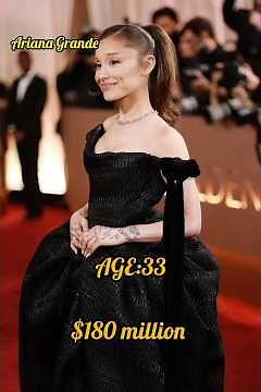 The evolution of Ariana Grande Age 5-33#ArianaGrande #NetWorth #FortuneEvolution #Celebrity#PopStar