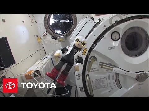 Robot Astronaut Speaks First Words in Outer Space | Toyota