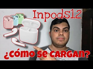 inpods 12 como cargar los auriculares 2022