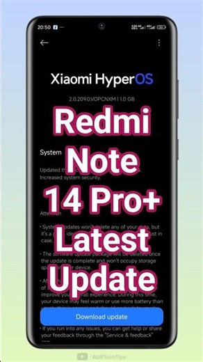 Redmi Note 14 Pro+ August Update: HIDDEN Feature