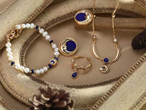 Pearl & Lapis Lazuli Jewelry: A Collection of Elegance