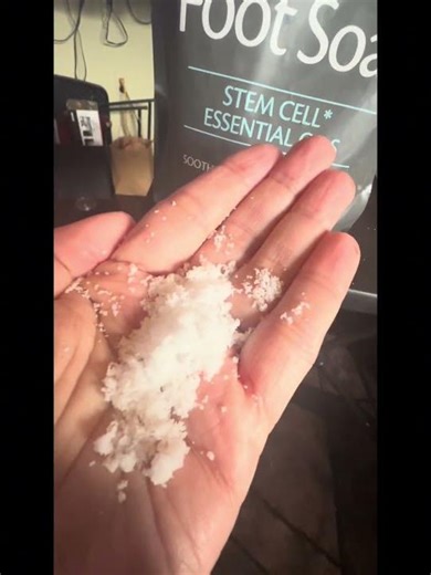 My favorite foot soak salt for my Sunday reset routine.