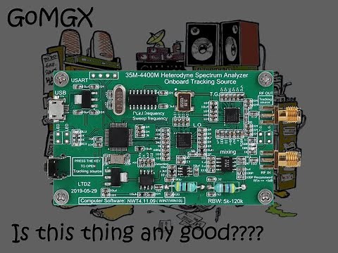USB Spectrum Analyser 35MHz to 4.4GHz review & musings