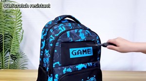 School Backpack for Boys - Boys Backpack for Kids Children Teens Elementary Middle School - 17″ Gamer Bookbag Travel Back Pack for Age 6-18
