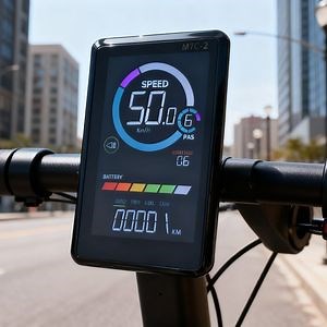 All-Terrain Fat Bike LCD Display for Mountain Biking with Speed Computer