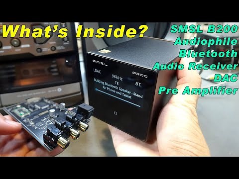 What's Inside SMSL B200 Bluetooth Audio Receiver