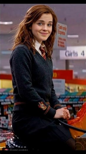 Hermione Granger’s Unexpected Playful Moment wiyh Ron Weasley and Harry Potter