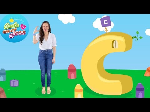 Letter C Song in Spanish - Letter Sounds by a Native Spanish Speaker | Spanish Alphabet Songs