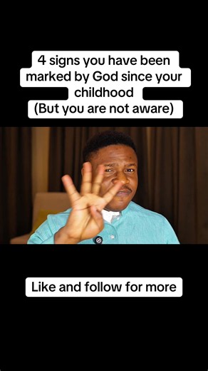 4 Signs You Were Marked by God Since Childhood