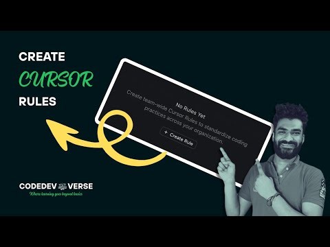 How to Create Rules in Cursor AI Add Custom Rule in Cursor Step-by-Step Tutorial for Beginner (2025)