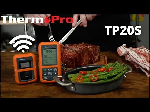 ThermoPro TP20S - The Dual-Probe Meat Thermometer With USDA Presets And 300 Feet Of Range!