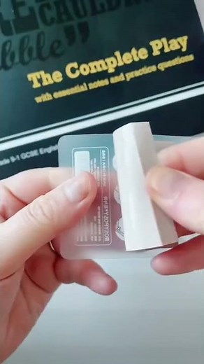 How transparent sticky notes are used for revising for exams