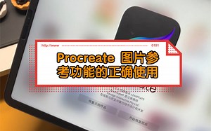 Procreate图片参考功能的正确使用
