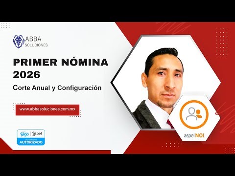 Aspel NOI: Configura tu Primera Nómina 2026 Paso a Paso | Corte Anual y tablas ISR 2026