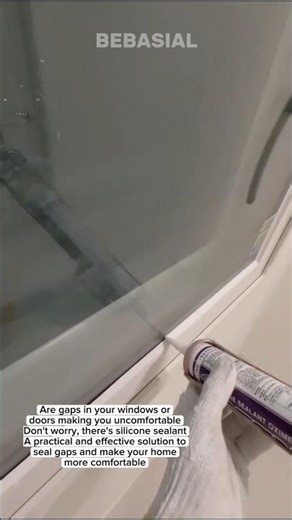 Silicone Sealant | An Effective Solution for Window and Door Gaps!