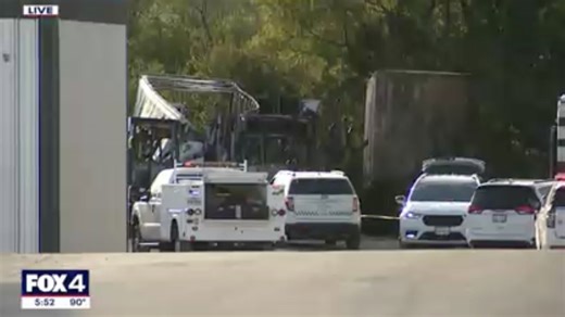 Wild Surveillance Footage Shows Plane Crash Into Texas Parking Lot