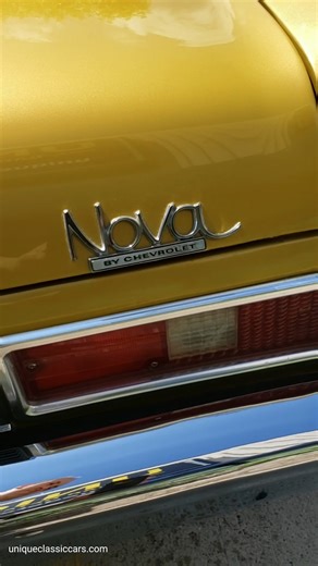 Do you have memories of a Chevy Nova? #Nova | Unique Classic Cars
