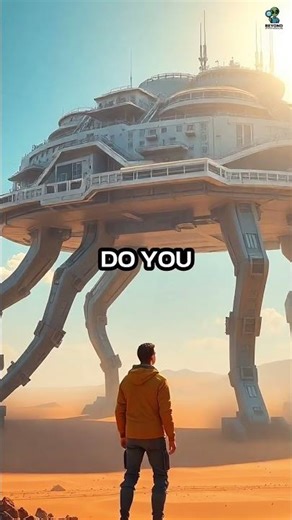 Urban Nomads: What If We Built Massive Moving Cities? #UrbanNomads #FutureCities #Megastructures