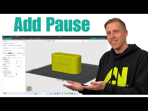 How to Add a Pause in Orca Slicer