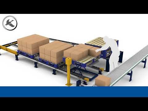 Ergo Cell Separator with Lift Table for Case Picking from Pallet Flow | Mallard Manufacturing