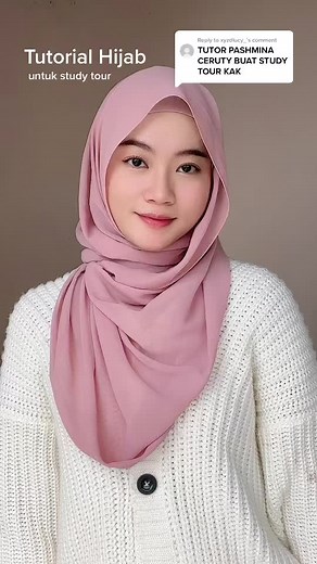 Tutorial Hijab Pashmina Simple untuk Remaja
