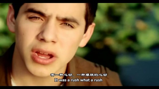 David Archuleta-Crush 中英字幕版
