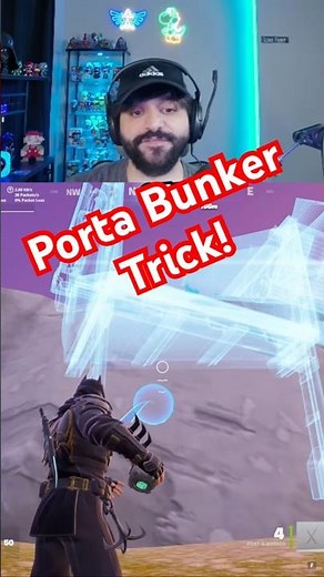 A great porta bunk trick! #fortnite #fortniteclips #fortnitedaily #gaming #fortnitetips #slevinam