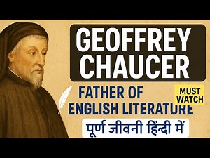 "Geoffrey Chaucer Biography in English | Father of English Literature | The Canterbury Tales"