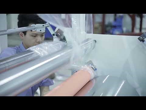 XHD Stretch film machine Installation demo