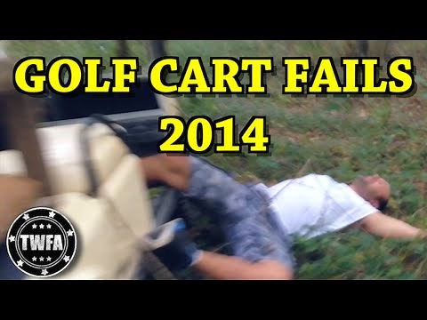 Epic Golf Cart Fails