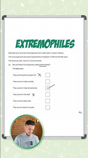 GCSE Biology: Exam Question | Extremophiles