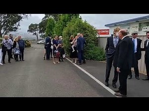 The funeral service of Elsie Shand