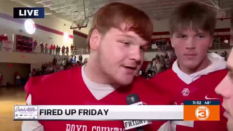 FIRED UP FRIDAY at Boyd County High School