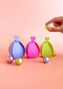 Printable Paper Egg Template - Easy DIY Easter Craft | SVG   PDF | Elegant Sustainable Paper Gift Box Decoration - Etsy Australia