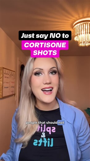 Coach Sarah | Gymnastics Injury Prevention on Instagram: "Hi, this is my pet, Peeve 🐕 ⬇️ I’m not out here to give you medical advice, but I’ll tell you my daughters will NOT be getting steroid injections. When doctors don’t know what to do (but they want to help) cortisone is offered up. Touted as a solution: your gymnast will be able to do back handsprings again without pain!🤗 Let’s call it what it is: pain MANAGEMENT. Yes, you all TELL me you want your gymnast out of pain, but do you really?