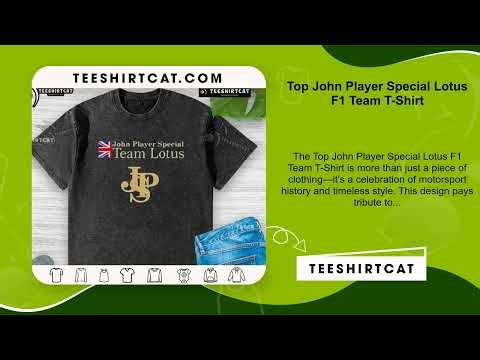 Top John Player Special Lotus F1 Team T-Shirt