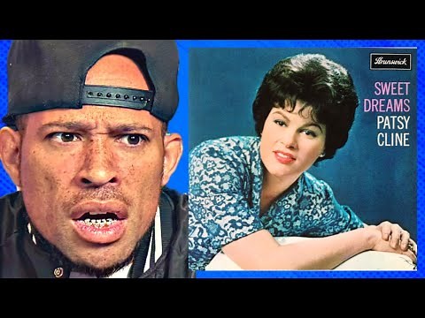 Rapper FIRST time REACTION to Patsy Cline - Sweet Dreams! I just love her...