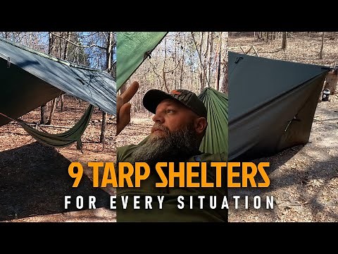 9 Tarp Shelters for Every Situation | DD Hammocks 3x3 Tarp