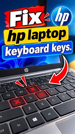 HP Laptop Keyboard Keys Not Working Fix ( 2026 )