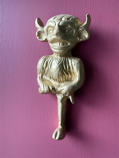 Handcrafted Plaster Wall Art-the Lincoln Imp - Etsy