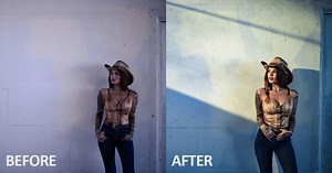 How to Fake Window Light in a Portrait with an Off-Camera Flash