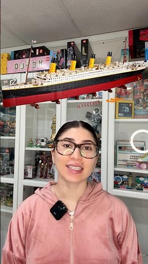 Comment below which set you want to see me build! #titanic #eiffeltower #lego #aquarium #viral #fypシ