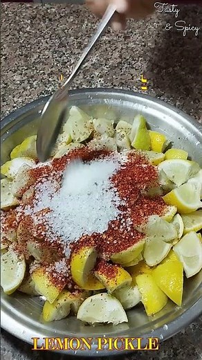 Homemade Lemon Pickle Recipe | How to Make Tangy and Flavorful Lemon Pickle