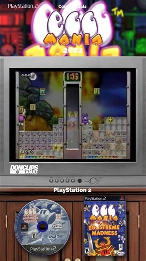 Build or Drown! 🥚 Egg Mania Eggstreme Madness Ad 🇯🇵 (2002)