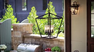 Hinkley Atlantis Extra Large Wall Mount Outdoor Lantern - LED Bulbs Included, Modern, Aluminum, Dark Sky - Satin Black Finish