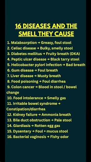 16 Diseases and the Smells They Cause — Know the Warning Signs Before It’s Too Late