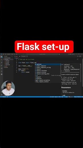 Flask set-up in Python 🔥🔥💯💯