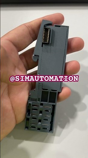 SIMATIC ET 200SP spare part Server module for ET 200SP 6ES7193-6PA00-0AA0 #shorts by @simautomation