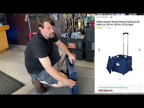 handy folding hand carts for the locksmith - Milwaukee & Office Depot's